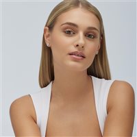 Ohrringe Brosway Dame FANCY INFINITE WHITE in Silber Zirconia FIW58 - FIW58